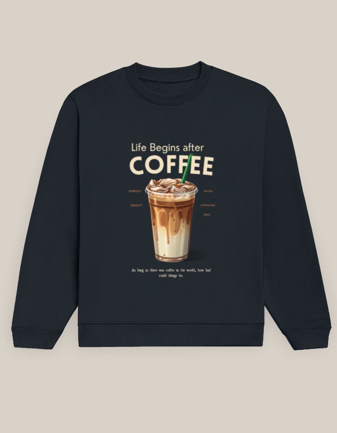 Unisex Fleece Sweatshirt – Soft 300 GSM Cotton Blend - Bei_Fashion-BEI_FASHION
