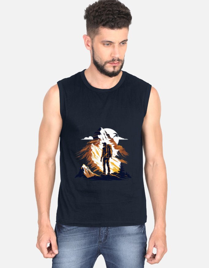 Men's Sleeveless T-Shirt - Bei_Fashion - BEI_FASHION