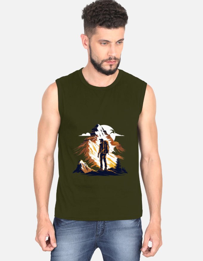 Men's Sleeveless T-Shirt - Bei_Fashion - BEI_FASHION